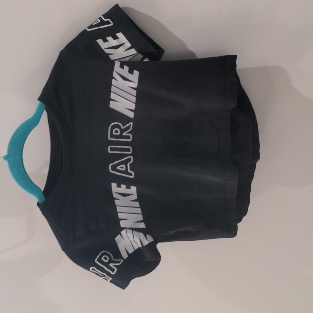Black crop top